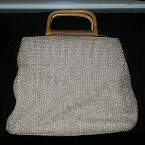 Woven Fossil Crossbody
